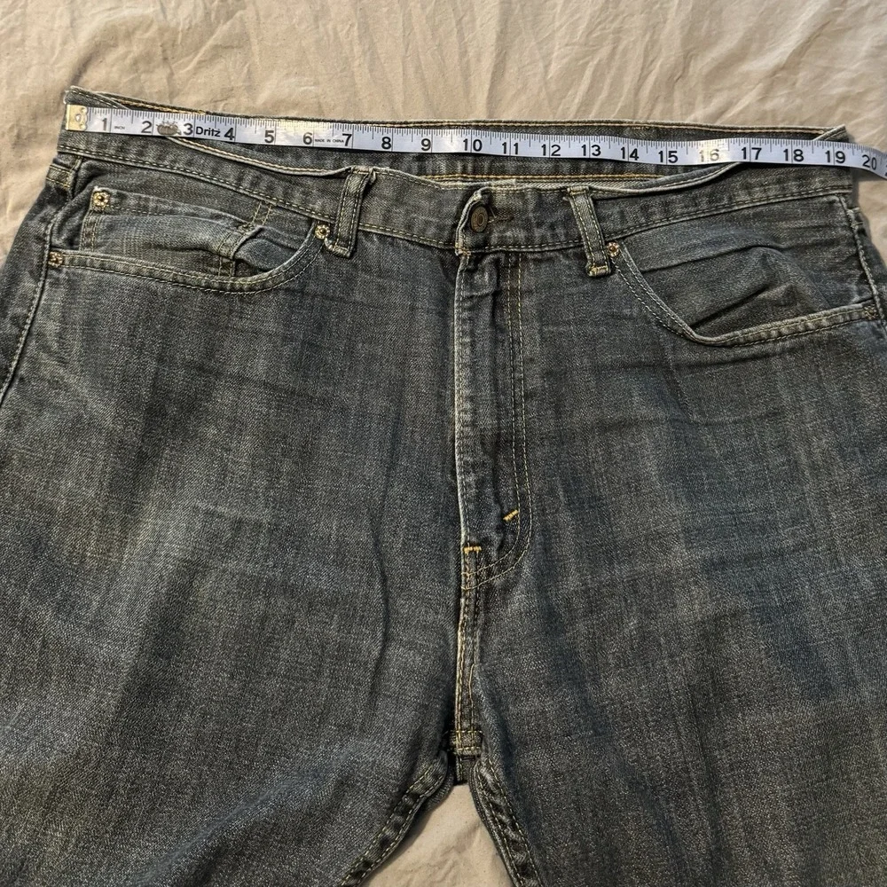 Levi's 505 Regular Fit Men's Jeans 38x30 100%‎ Cotton Blue ***See Description***